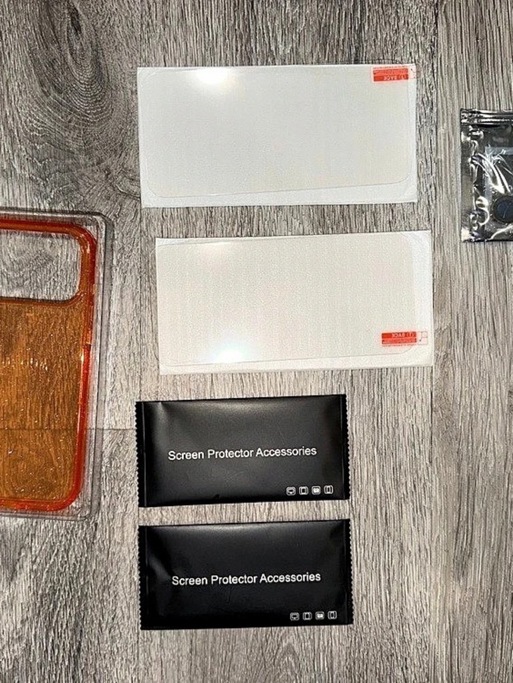 iPhone 17 Pro Glitter Phone Case, Screen & Camera Protector Set NWT